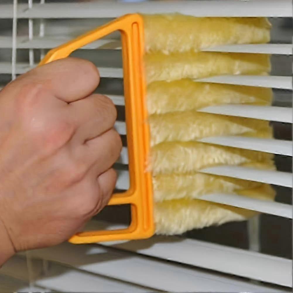 MultiSlat Venetian Blind Cleaner, Detachable Microfiber Brush