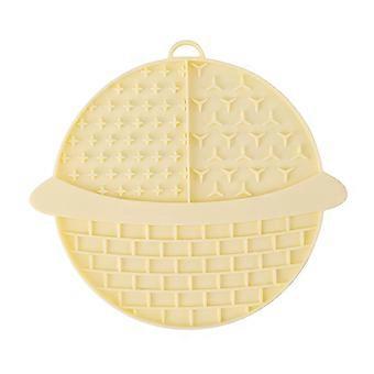 Dog Slow Feeder Dish Silicone Pet Licking Mat Slow Eating Pet Food Dish for Cats And Dogs Prevent Vomiting Flatulence