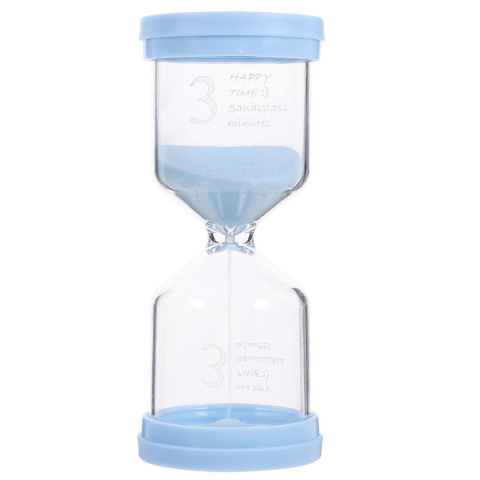 Children Toothbrushing Timer Decorative Sand Clock Plastic Hourglass