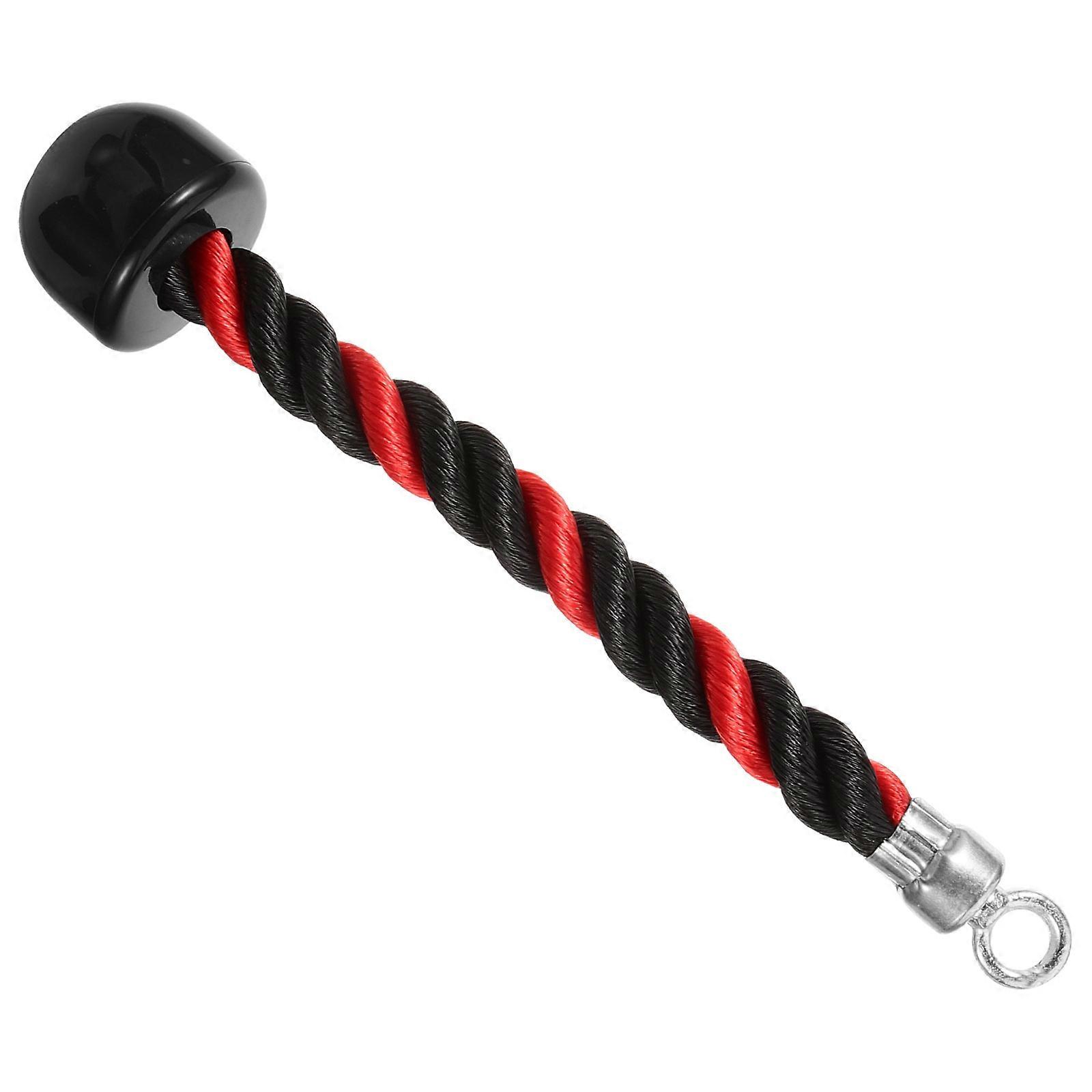 Tricep Pull Rope Cable Attachment for Arm Strength Training 3Pcs Set