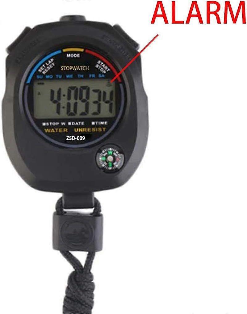 2 Pack Multi-Function Electronic Digital Sport Stopwatch Timer, Large Display
