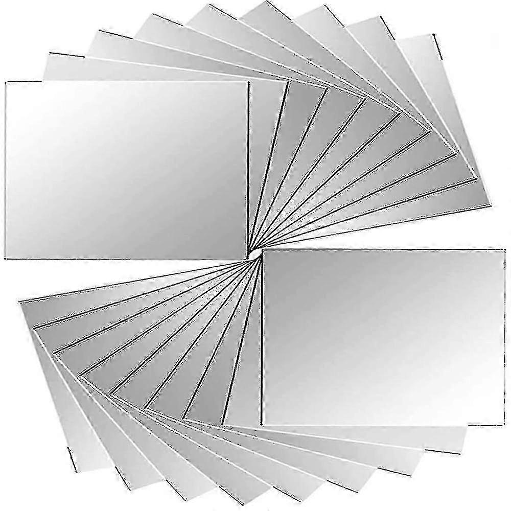 Self - adhesive Flexible Mirror Sheets for Home Decoration