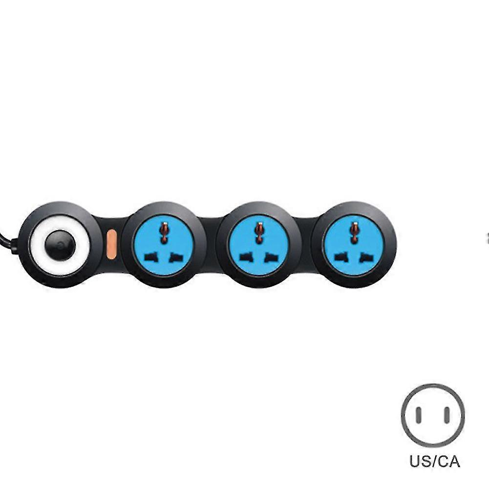 Multi Function Charging Strip 180 Degrees Rotation Flexible Socket for Home Office-wfx