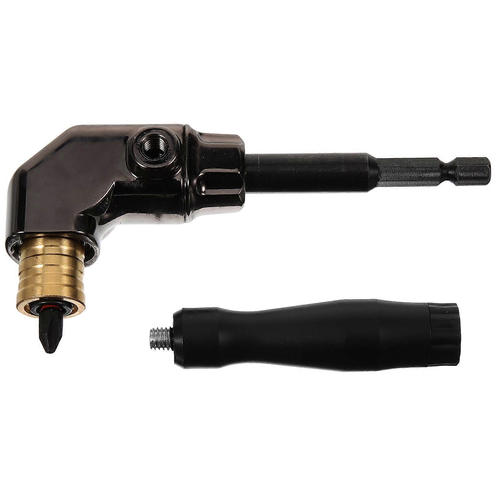 Right Angle Drill Attachment for Screwdriver Bit with Impact Driver Socket