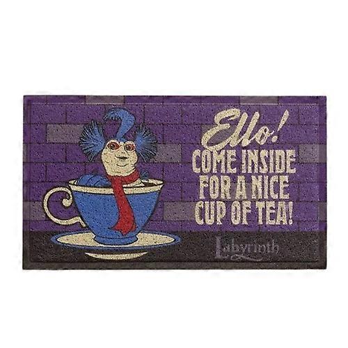 Labyrinth Recycled PVC Worm Ello Door Mat