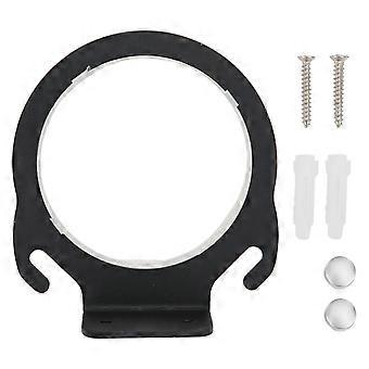 Hair Dryer Rack Space Aluminum Hole Free Blower Organizer Lightweight Hardware Accessory(9481BS Matte Black Blower Organizer )