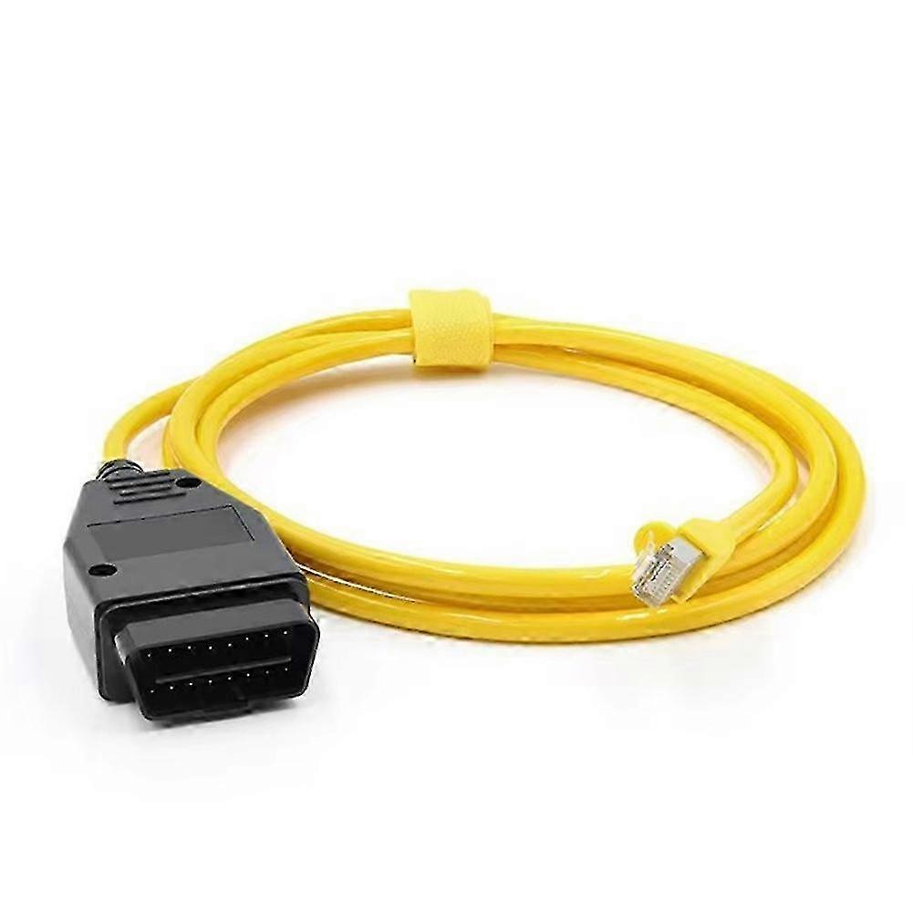 compatible with BMW Enet Ethernet ENET ICOM Coding compatible with F OBD2 Diagnostic Coding Tool OBDII Adapter, ENET Data Cable