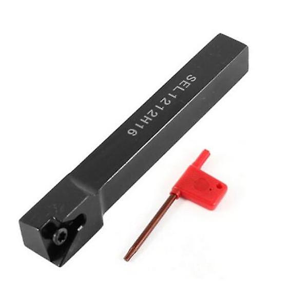 12X100mm Lathe External Threding Turning Tool Holder For 16 Ir Insert