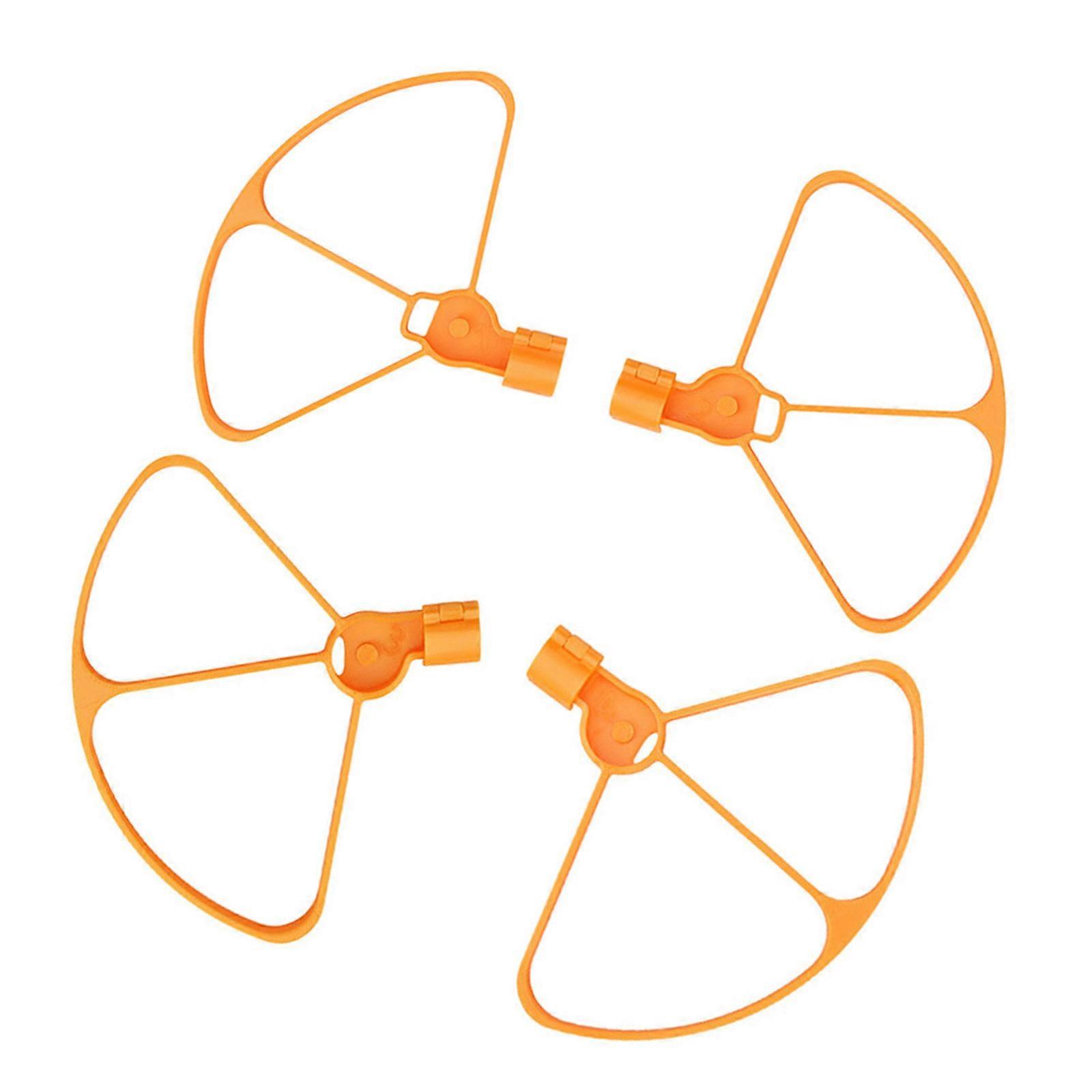 Universal Propeller Guard Shield For ATOM3 Drones Durability Construction Wind Resistance For Stable Flight Performances  Orange