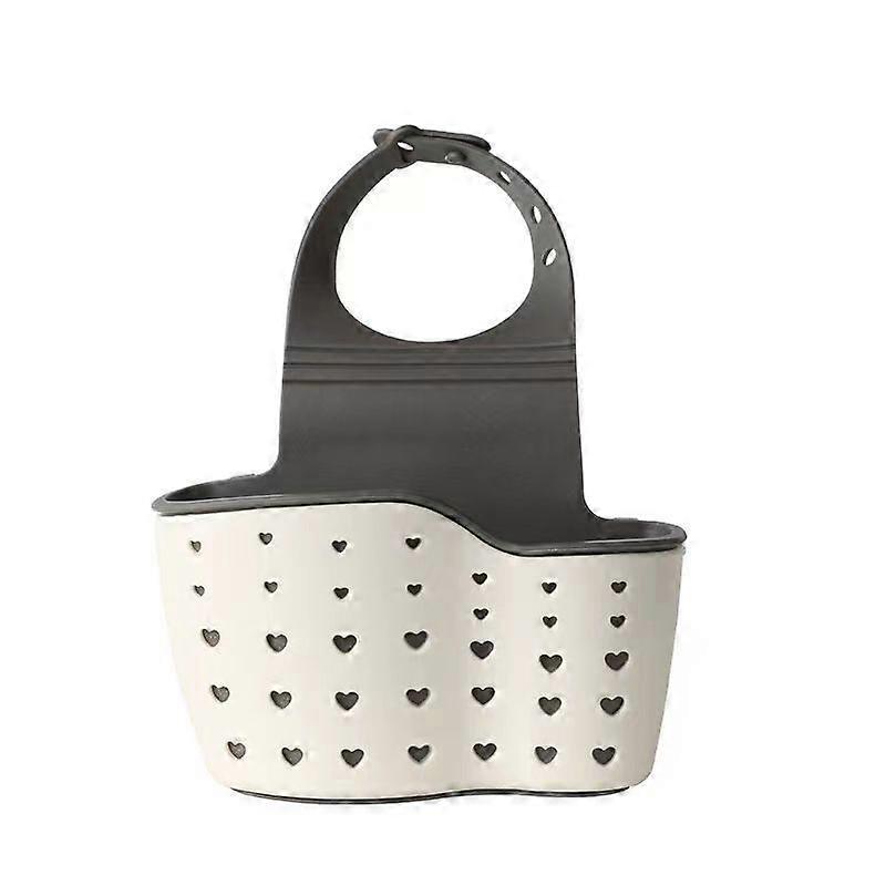 1 Par White Silicone Sink Caddy