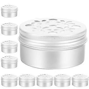 10pcs Dog Scent Work Tins Dog Nose Scent Training Boxes Aluminum Sniffle Box