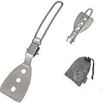 Spatola pieghevole in acciaio inossidabile Outdoor Camping Gear Accessori da cucina Wy