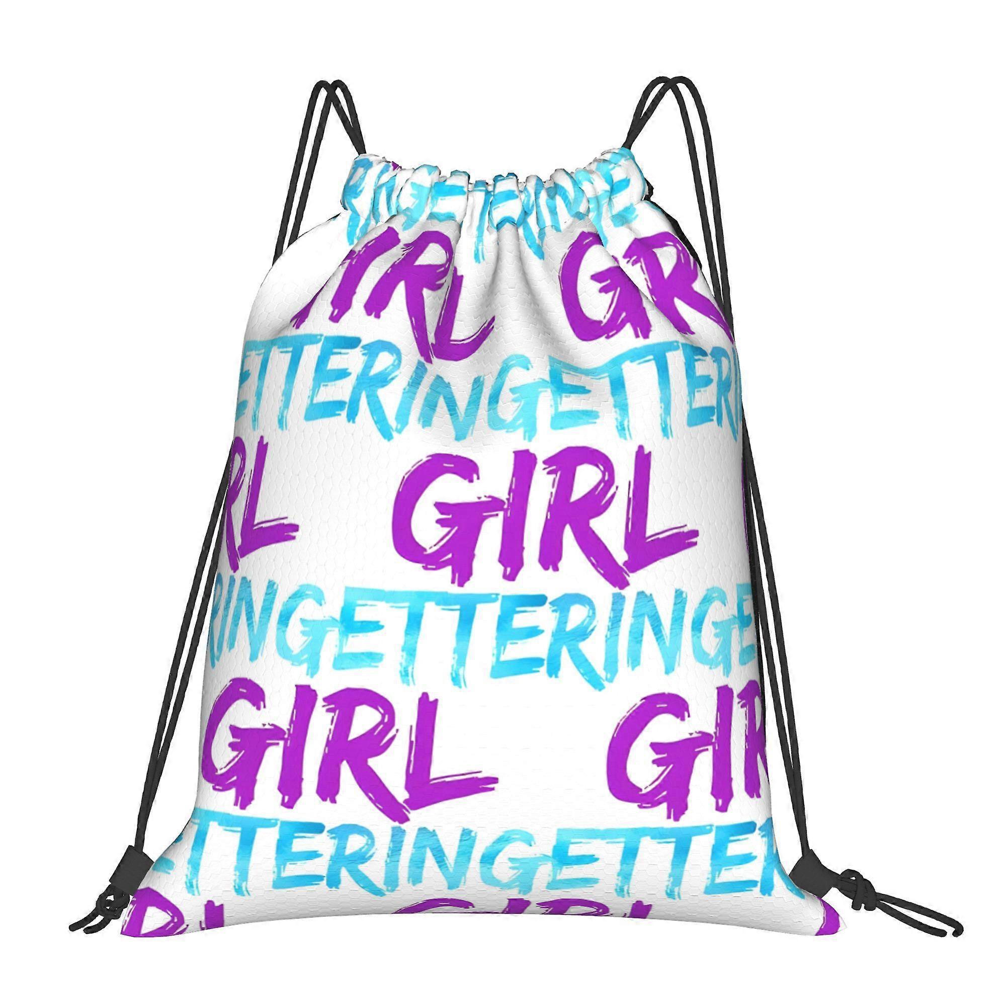 1pc Drawstring Backpack for Ringette Ice-Cqazw