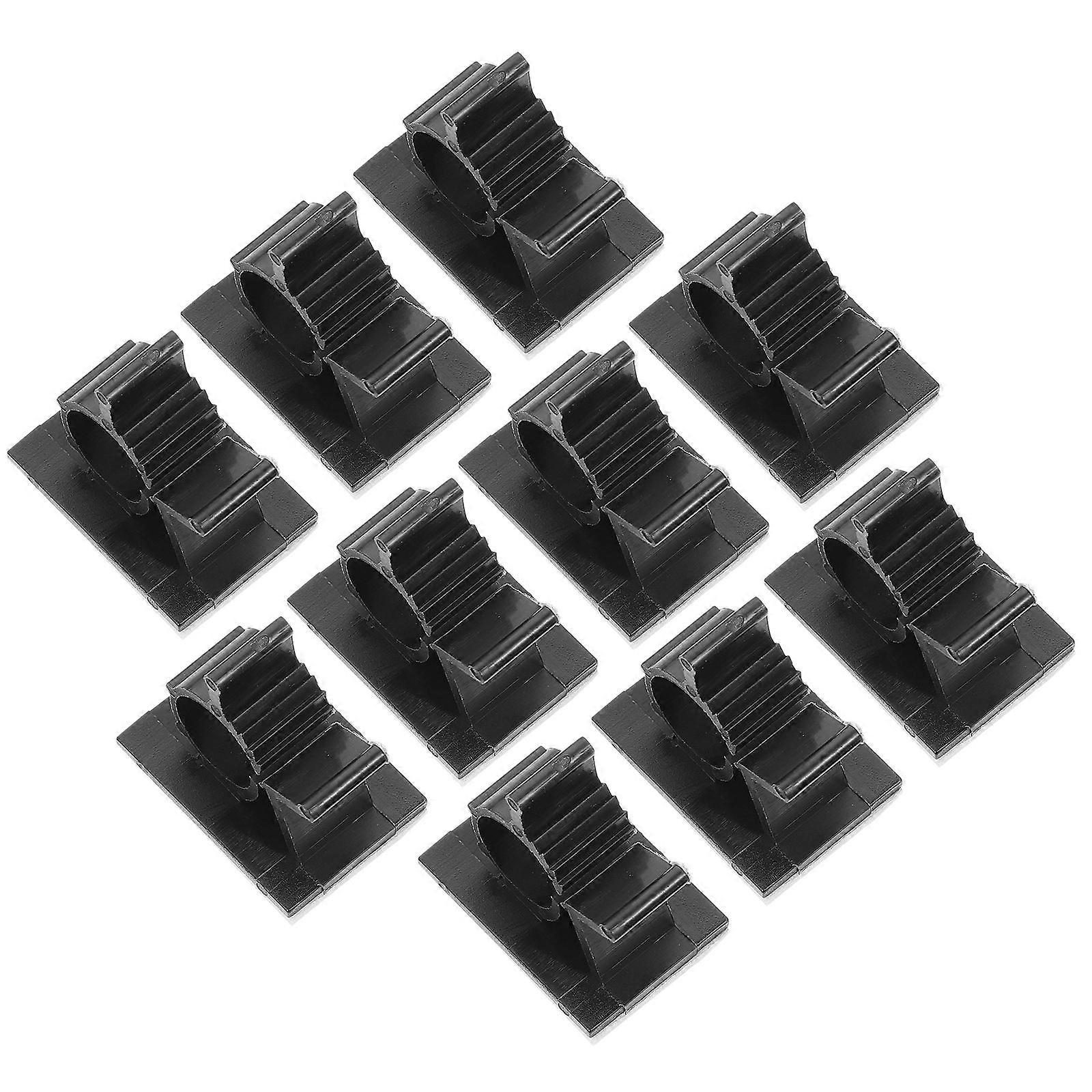 100pcs Cable Fixing Buckle Adjustable Cable Clamp Self-adhesive Cable Clamp