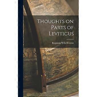 Thoughts On Parts Of Leviticus - Benjamin Wills Newton - Hardcover - English Book - History