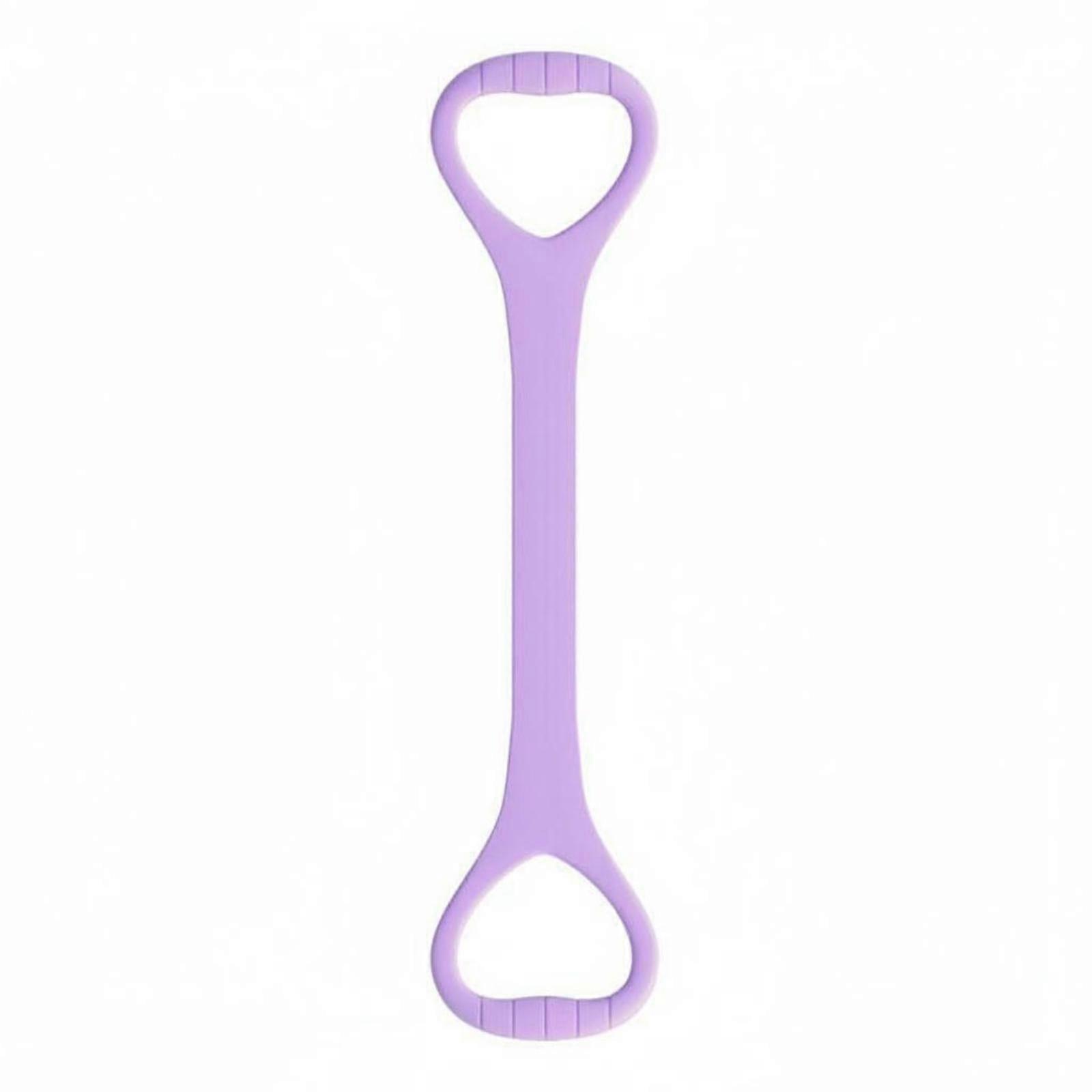 Stretching Strap Ribbed Grip Double-Loop Exercise Band One-Piece Hand Hand Loop