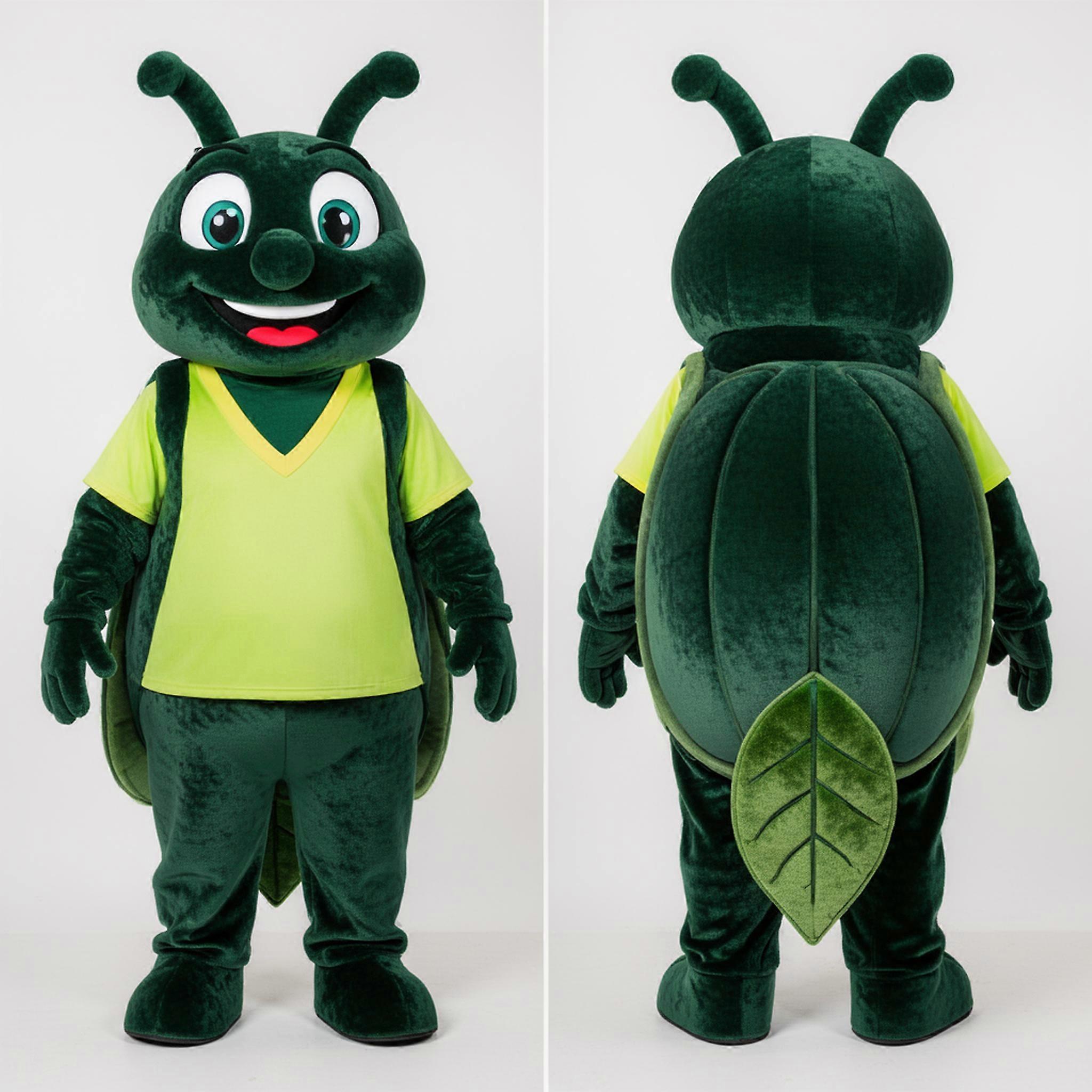 MASTICOT Forest Green Vibrant Beet Mascot
