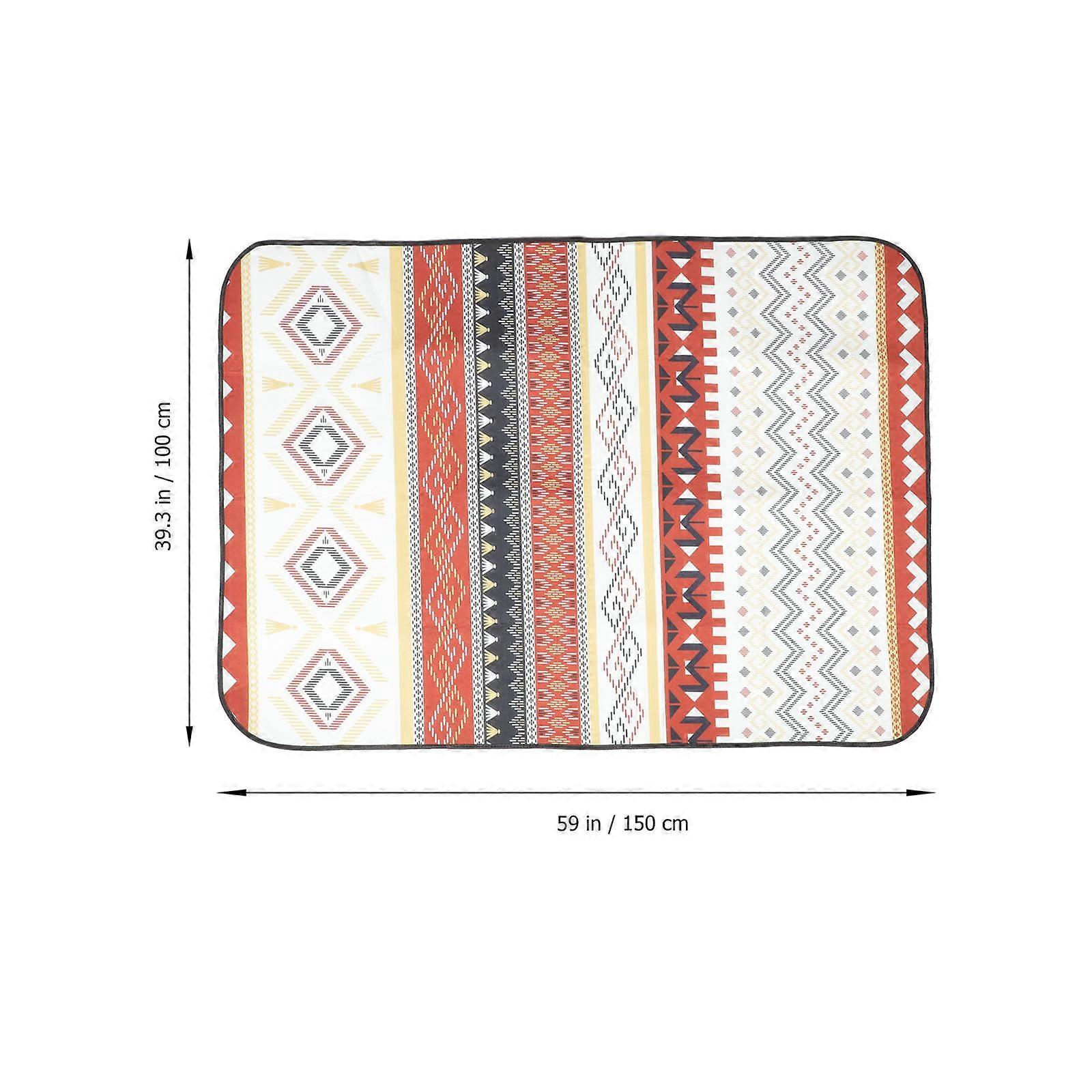 Portable Picnic Mat Multi-Function Waterproof Blanket for Outdoor Use