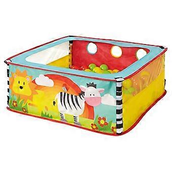 Worlds Apart Ballenbak pop-up Zebra 80x80x30 cm