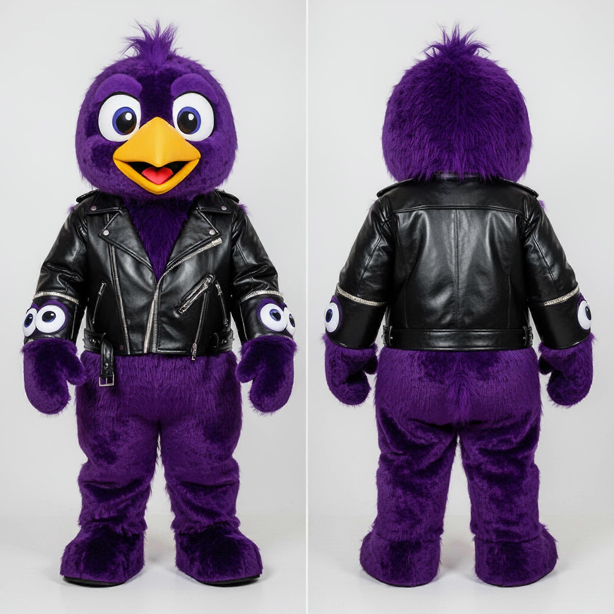 MASTICOT Purple Vibrant Canary Mascot