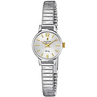 Extra Quartz Women's Watch Festin with F20262/2 Stainless Steel Bracelet
