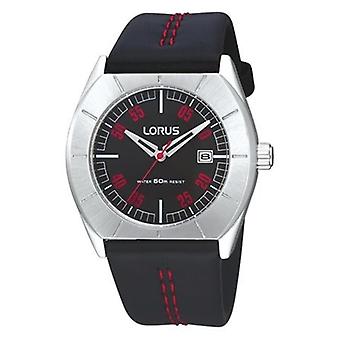 Lorus Watches Quartz Analog Man Watch with Cowhide Bracelet RH947BX9