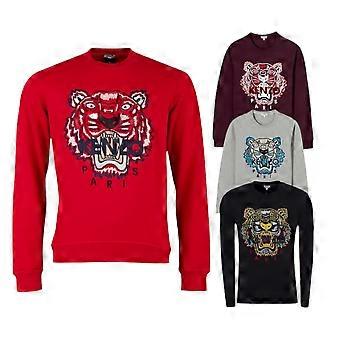 KENZO SWEAT Mens Sweatshirts Crew Neck Long Sleeve Pullover Winter Casual Jumper