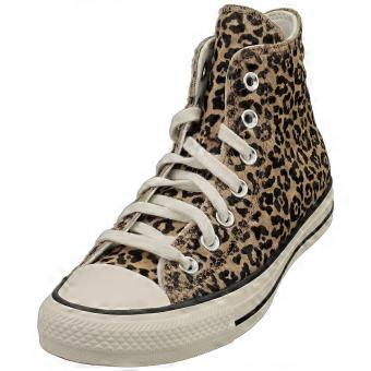 Baskets montantes Converse Chuck Taylor All Star pour femme, coloris Sable Noir