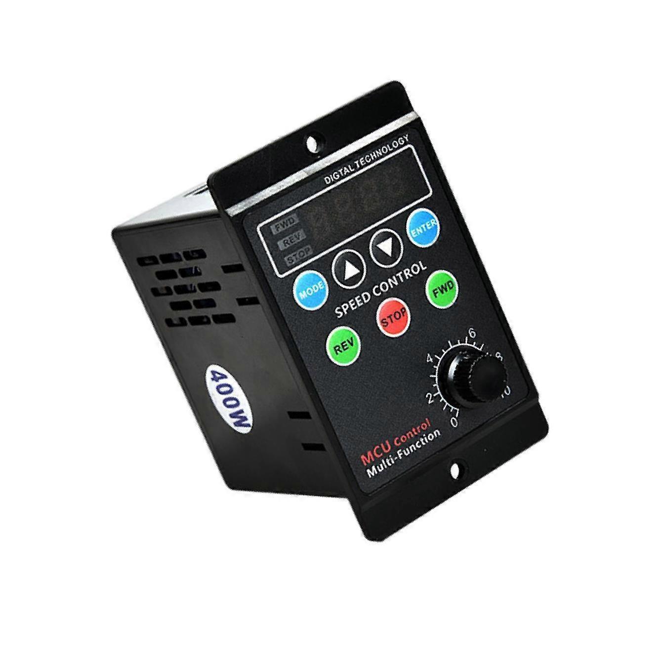 Black 220V Digital Motor Speed Regulator