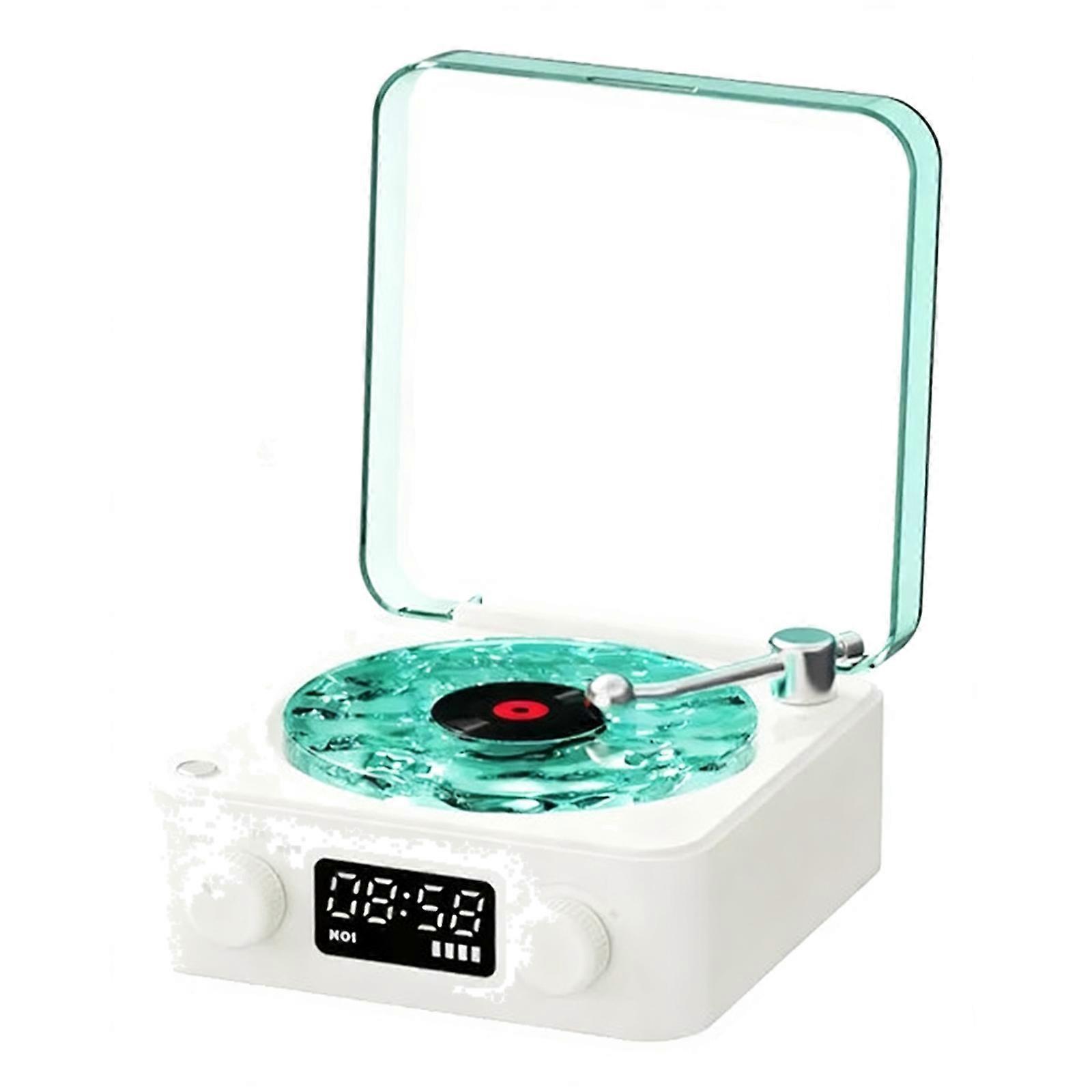 Vinyl Player With Soothing Water Effect