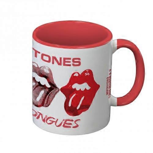 The Rolling Stones Lip Collage Logo Mug