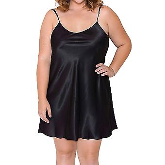 Plus Size Women Sexy Lingerie Nightdress Ladies Slip Dress Sleepwear