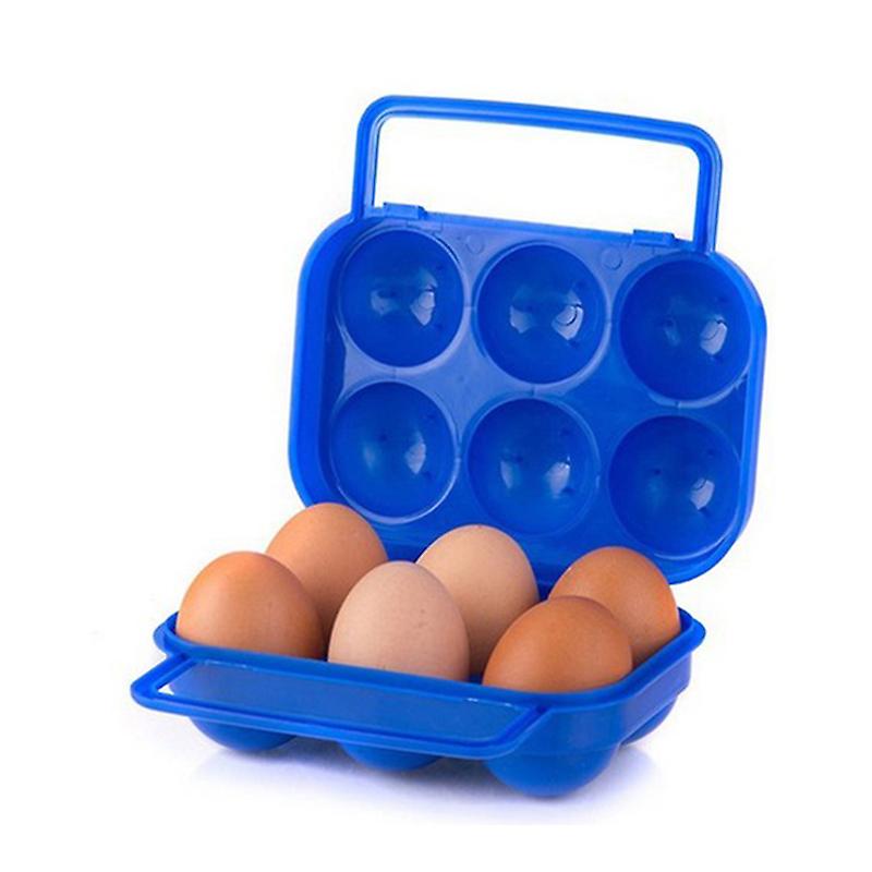 Shockproof Container Egg Carrier Holder Prevent Eggs from Cracking Easy Storage Egg Box for Camping