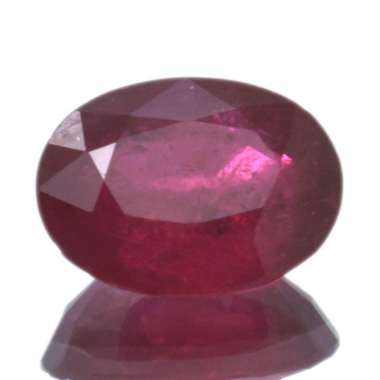 1,72ct Ruby Oval Cut awo31