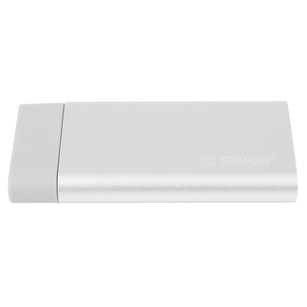 Aluminum Mini Msata Ssd Enclosure Hdd Case Usb 3.0 5gbps High-speed Screw Fixing Hard Driver Exter