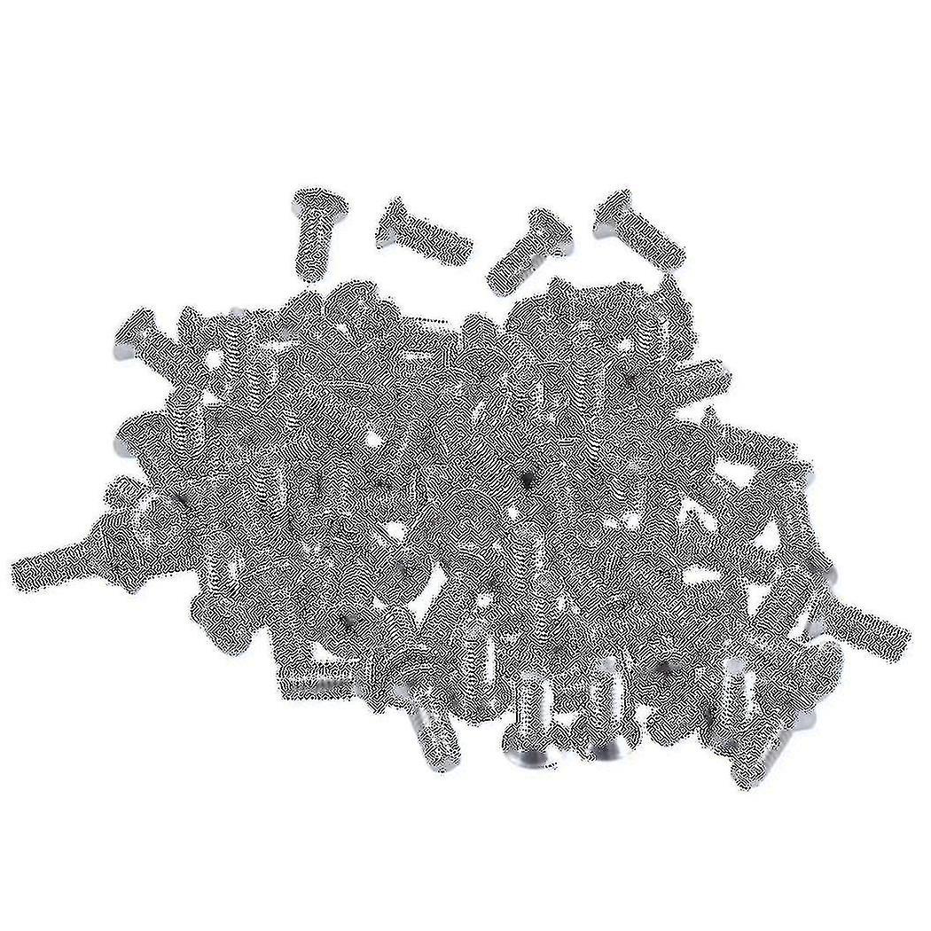 100pcs M3x8mm Thread Phillips Flat Head Countersunk Bolts Screws