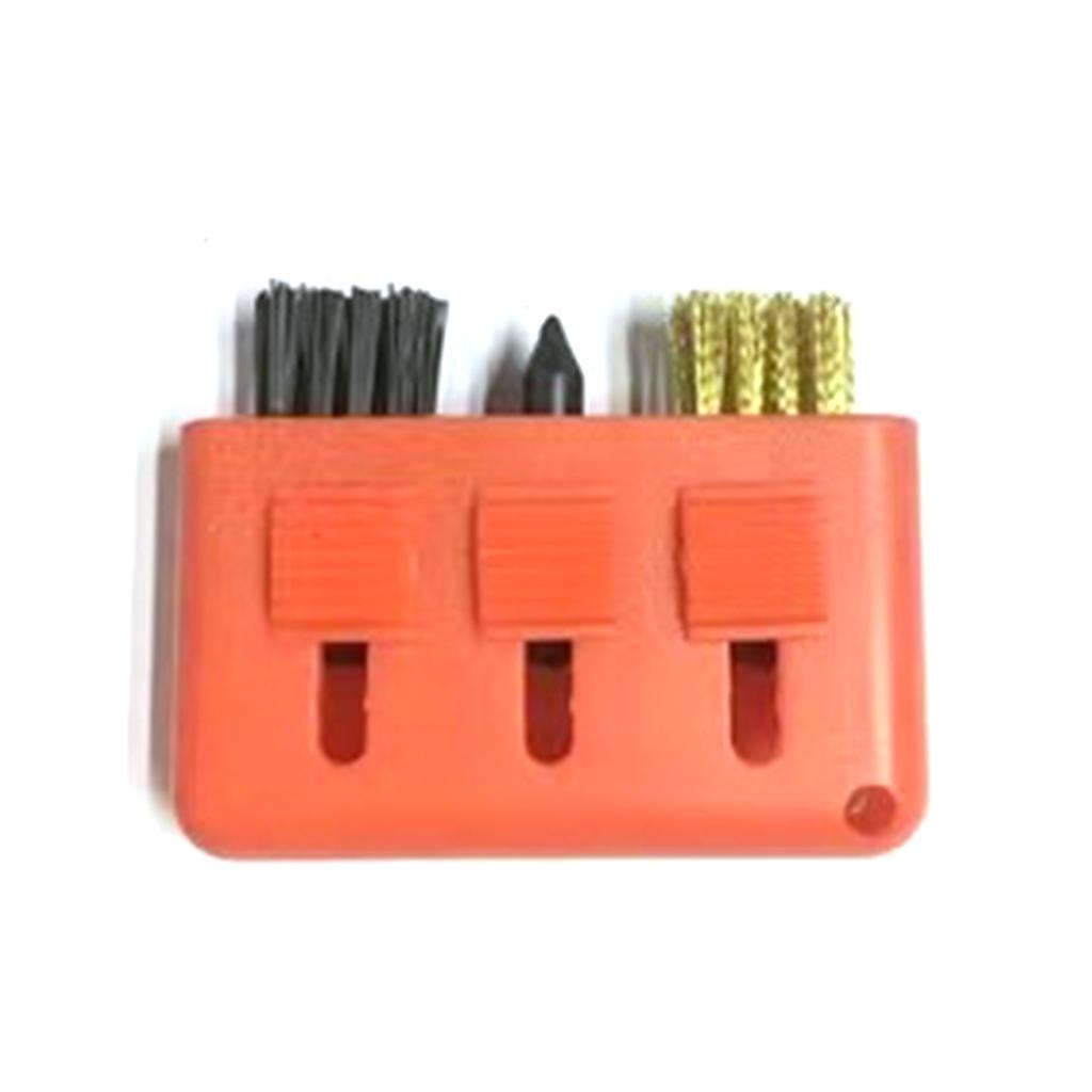 3 In 1 Golf Cart Brush With Golf Grooves Sharpening Tool For Golf Enthusiasts