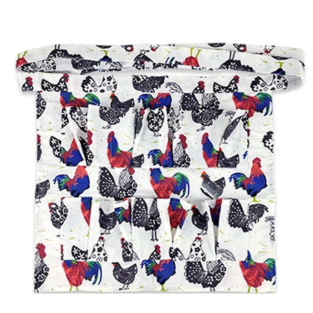 Eggs Collecting Gathering Holding Apron Duck Goose Eggs Pockets,b