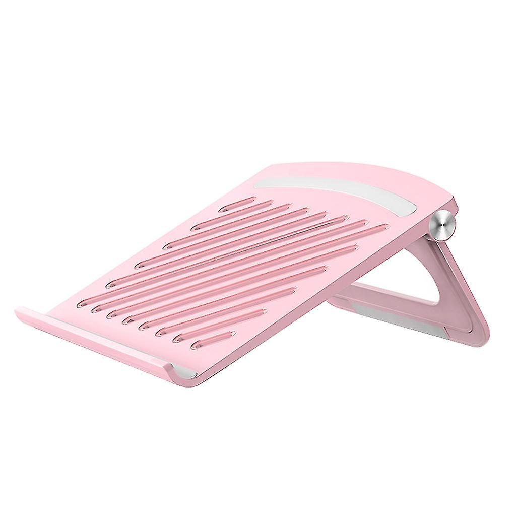 قابل للطي حامل كمبيوتر محمول محمول دفتر مكتب حامل وسادة تبريد متوافقة مع Macbooks Air