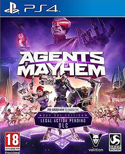 Agents Of Mayhem - Day One Edition (PS4) - New & Sealed