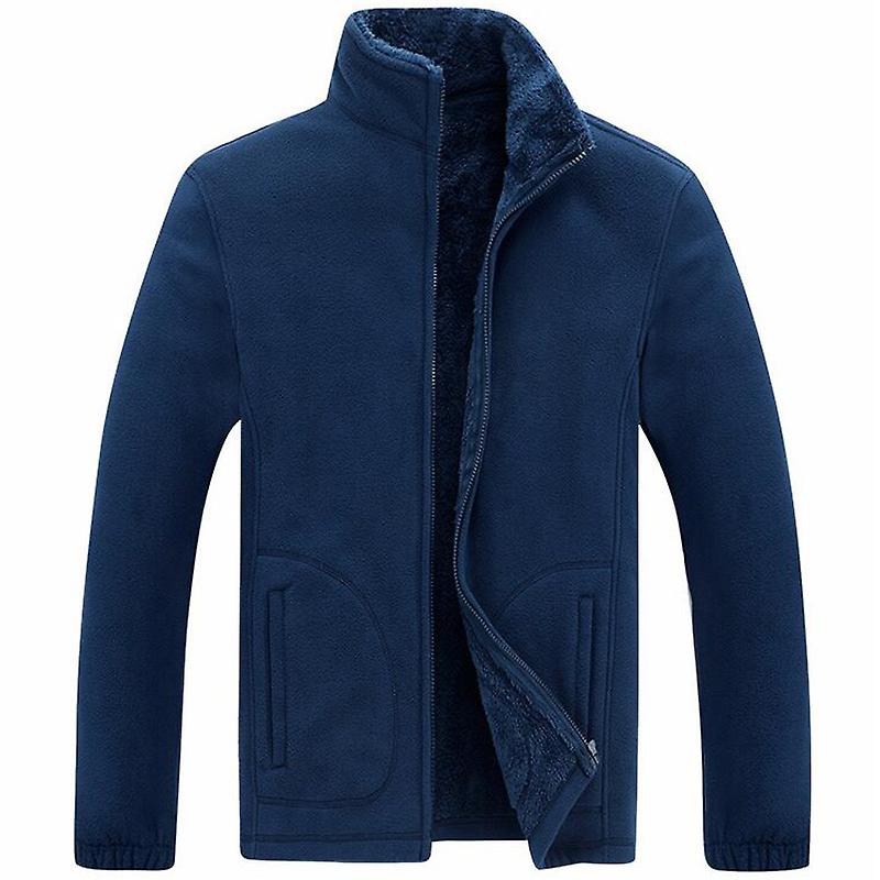 Winter Jacket Men Windbreaker Soft Shell Fleece Warm Coats Plus Size 5
