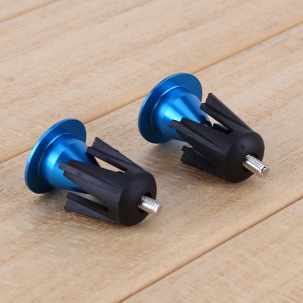 1 Pair Bicycle Handlebar End Plugs, Aluminium Alloy Bicycle...