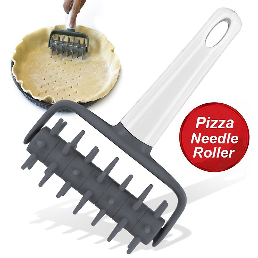 ZHOUBA Plastic Bread Needle Pizza Roller Cookies Biscuit Dough Puncher Kitchen Tool
