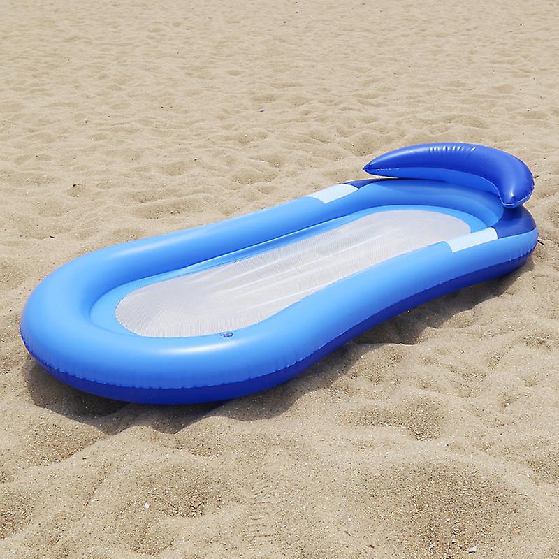 Inflatable Water Hammock Floating Bed Lounge Chair Drifter Swimming Pool Beach Accessories