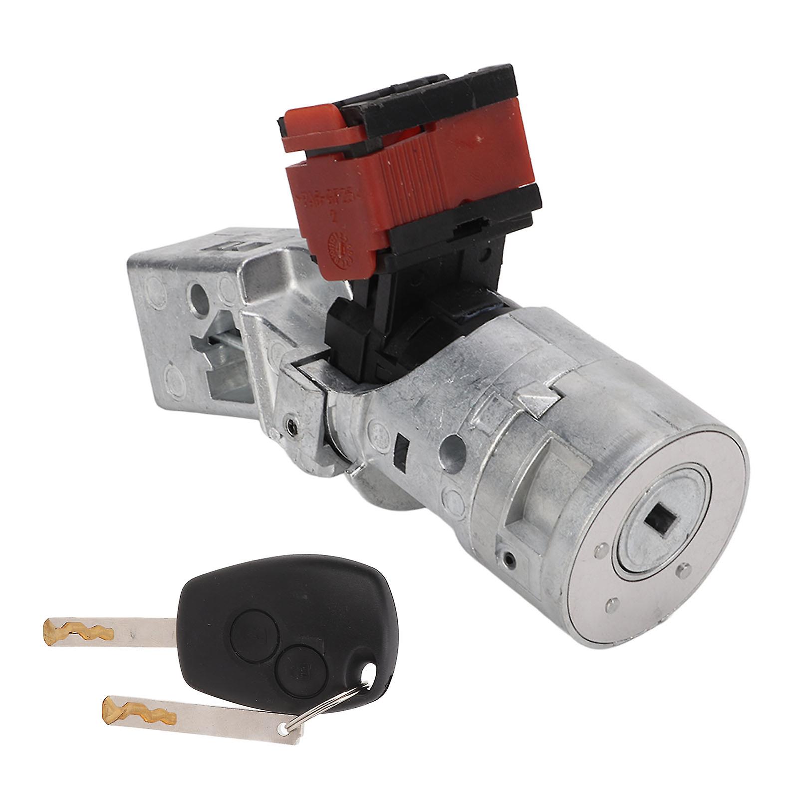 Ignition Switch Lock Cylinder Ignition Lock Assembly Replacement for OPEL VAUXHALL VIVARO 2 MK2 2014‑
