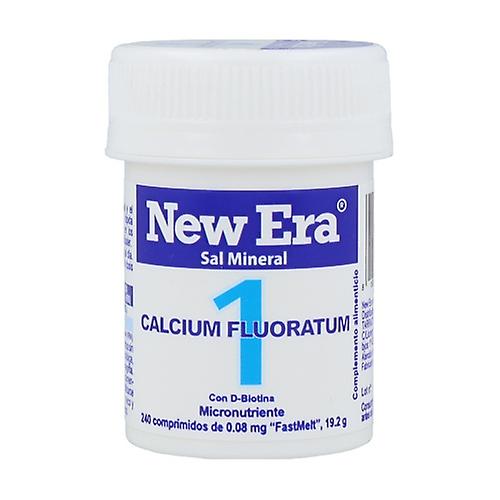 Schüssler 1 Calcium Fluoratum 240 Sublingual pills