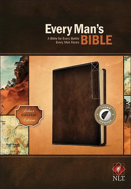 Nlt Every Mans Bible Deluxe Explorer Edition by Stephen Arterburn Paperback Book