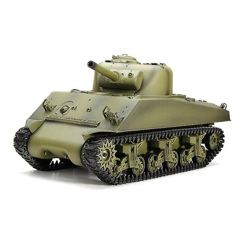 2.4Ghz Rc Car 1:16 Us Sherman Upgraded Crawler Remote Controlled Military Tank Vehicle