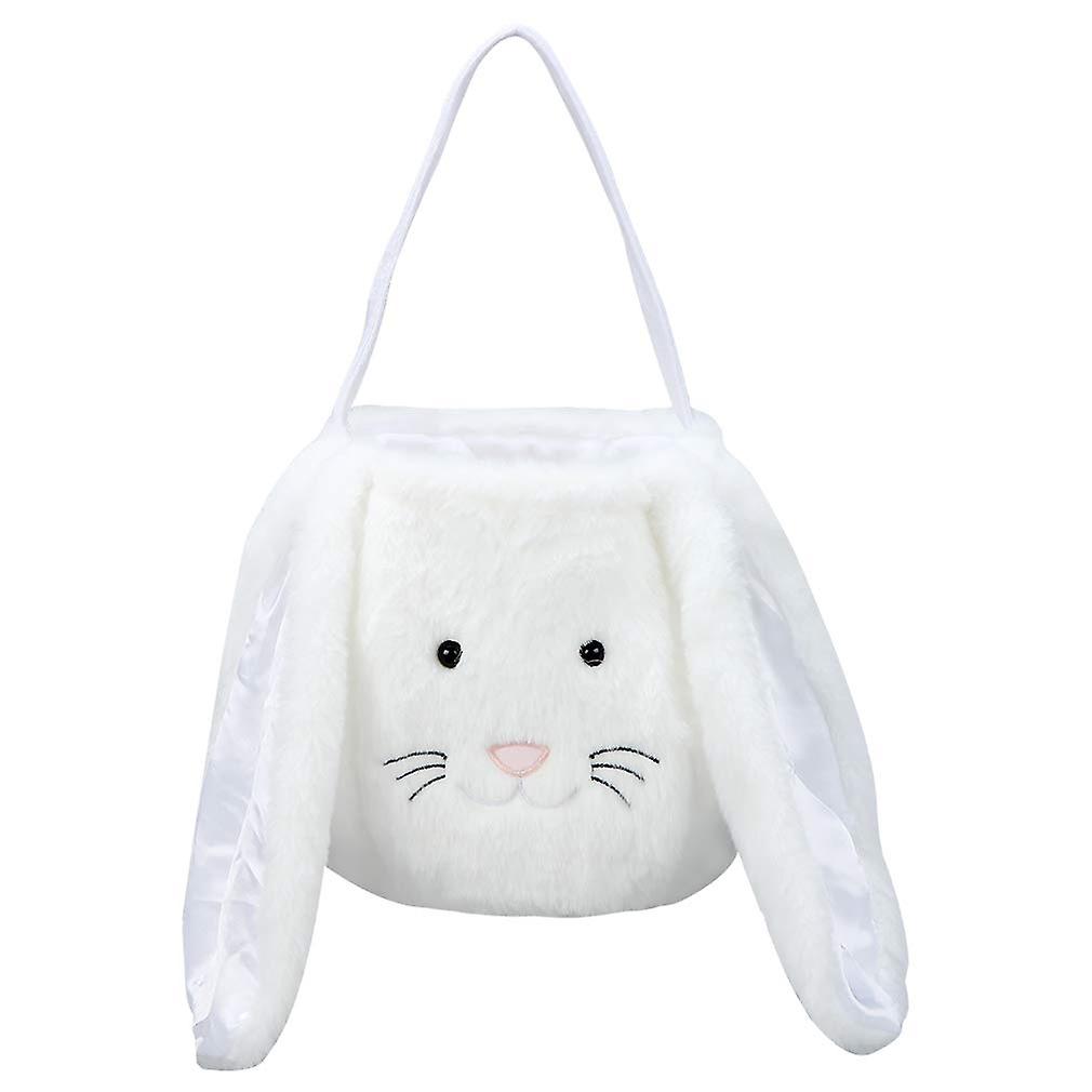 Charming Plush Easter Bunny Gift Baskets For Egg Hunting