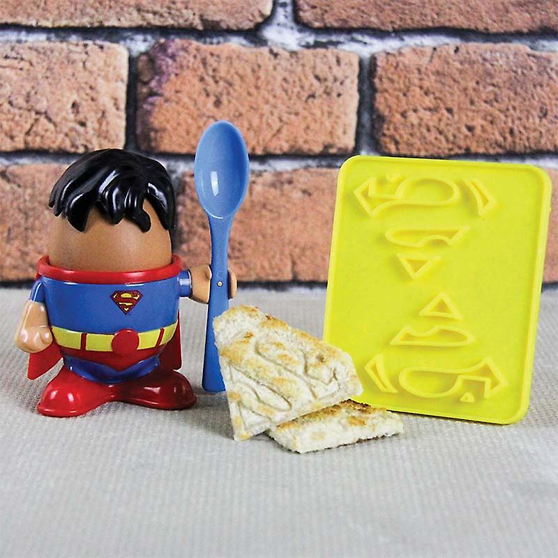 Dc Comics Superman Egg Cup & Toaster Cutter